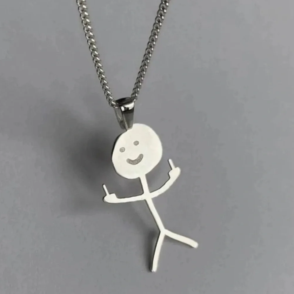 Attitude Necklace Stainless Steel